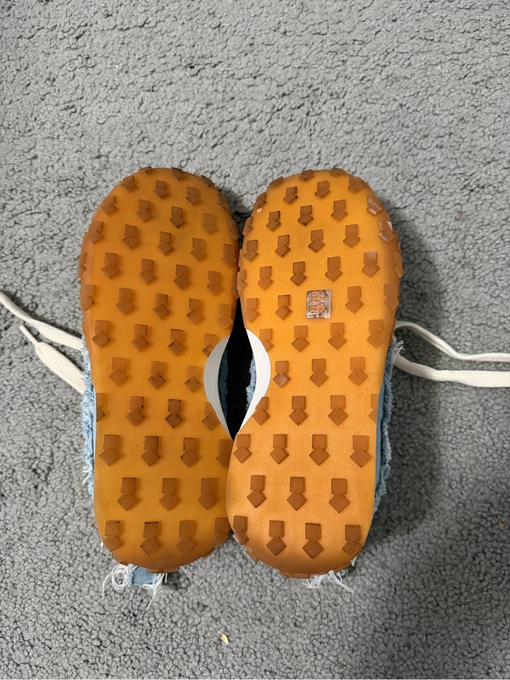 kate spade Blue and Cream Low-Top Sneakers - Picture 4 of 9